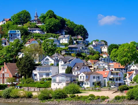 Pont Köhlbrand vist durant el creuer panoràmic de Hamburg a Blankenese